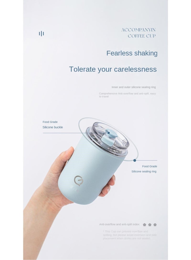 Y&D Stainless Steel Insulation Coffee Cup High Appearance Portable Cup 280ml  - Image 4
