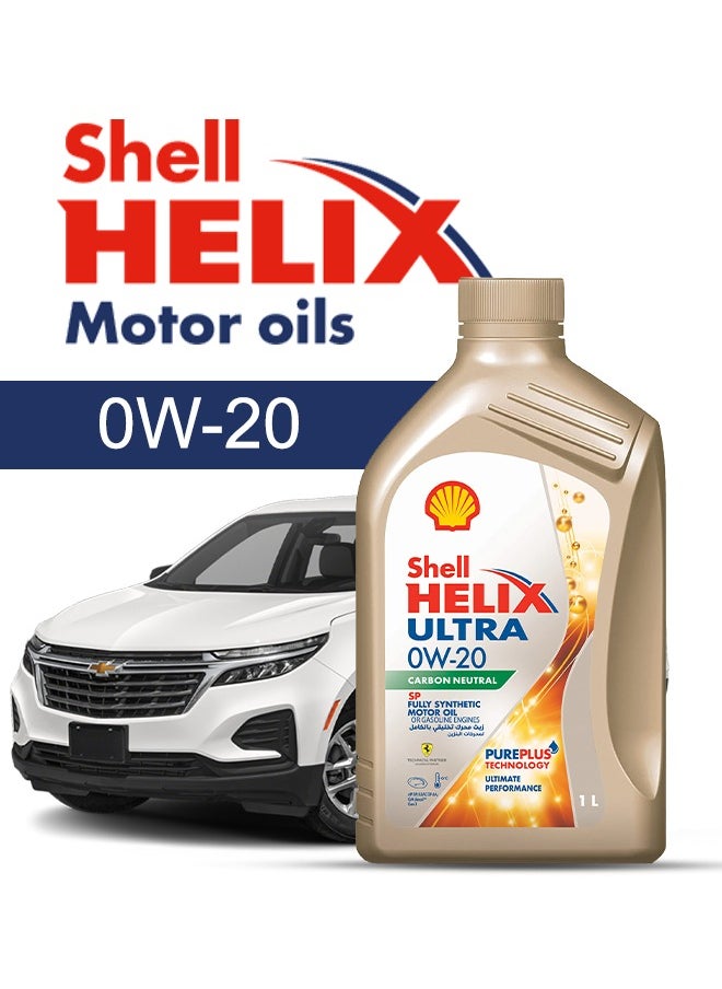 Shell Engine Oil – For Chevrolet Equinox V4 2024 - 2009، 5 Liter، viscosity 0w20 Shell - With Engine Oil Filter - 2009 2010 2011 2012 2013 2014 2015 2016 2017 2018 2019 2020 2021 2022 2023 2024 
