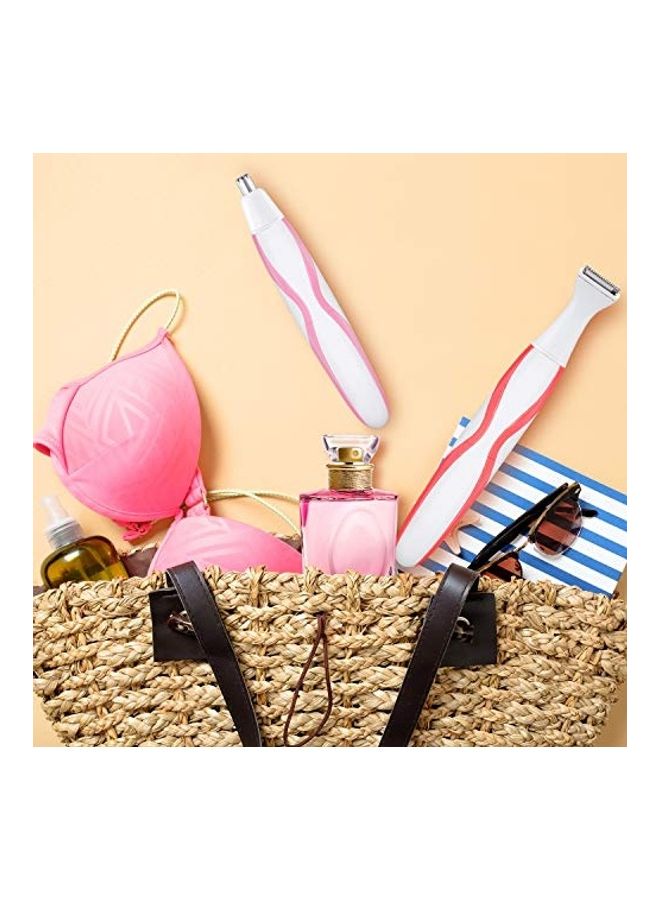 NIBEMINENT Waterproof Body Trimmer White/Pink/Silver - Image 4