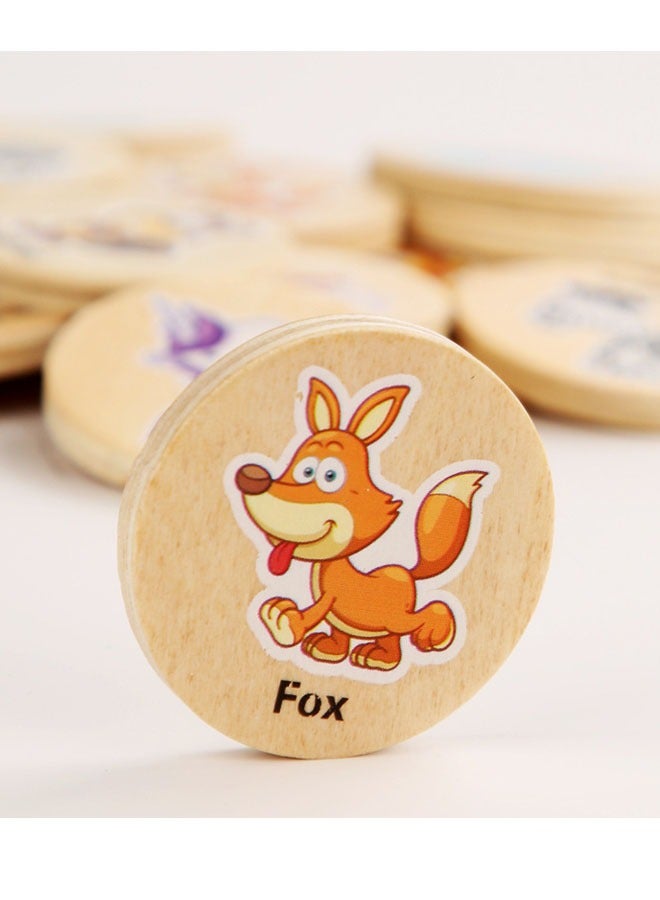 20 Educational Toys for Kids Wooden Games - Image 3