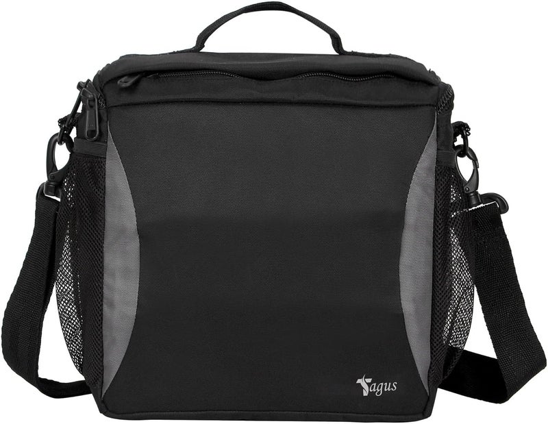 Tagus Water Resistant DSLR Camera Bag with Shoulder Strap | Compatible with Nikon, Canon, Sony Mirrorless Cameras | Travel Camera Case with Lens Accessories Compartment - Image 4