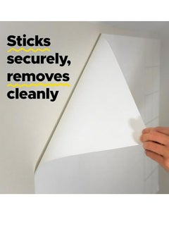 Post It Post-it Dry Erase Whiteboard Surface 4 x 6 in (1.21 m x 1.82 m), 1 roll/pack | White Color | Sticker Whiteboard Film Surface for Walls, Doors, Tables and More | Removable | Easy Installation  - Image 3
