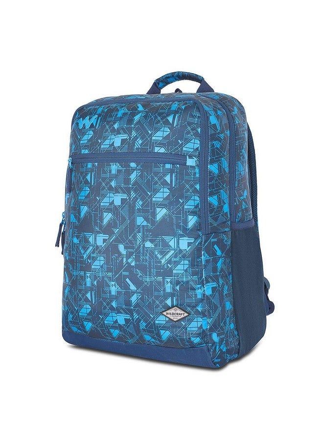 Wildcraft 34.5 Ltrs Evo 1 Wireframe Blue Casual 2 Compartment Backpack (12277_Wireframe_Blue)(HxWxD : 18x13x9)(inches) - Image 2