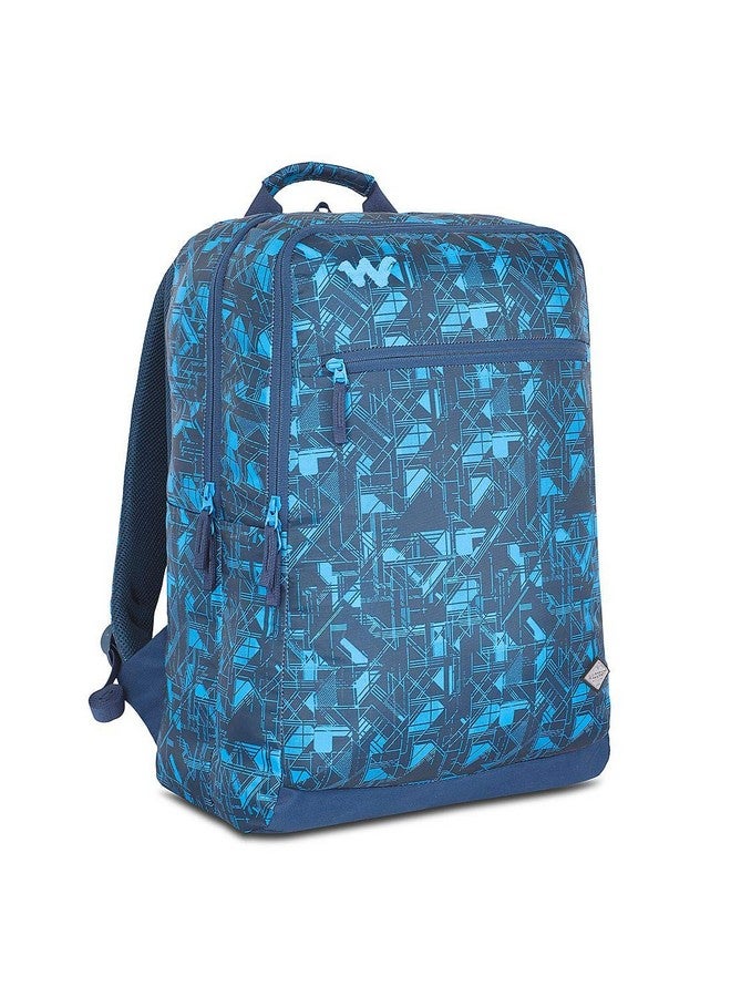 Wildcraft 34.5 Ltrs Evo 1 Wireframe Blue Casual 2 Compartment Backpack (12277_Wireframe_Blue)(HxWxD : 18x13x9)(inches) - Image 3