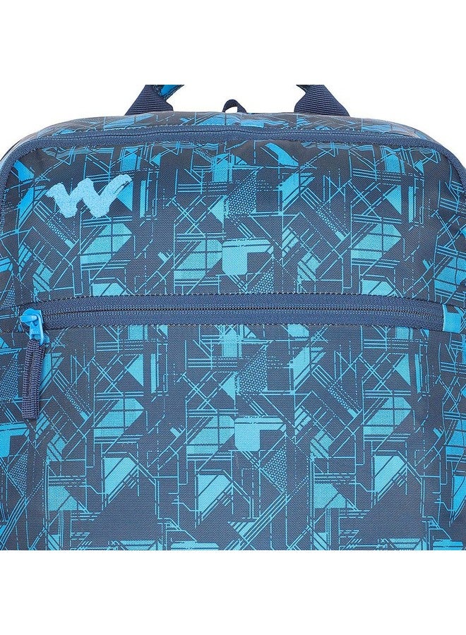 Wildcraft 34.5 Ltrs Evo 1 Wireframe Blue Casual 2 Compartment Backpack (12277_Wireframe_Blue)(HxWxD : 18x13x9)(inches) - Image 5