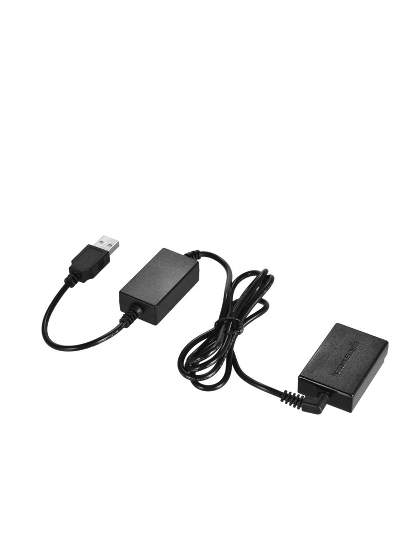 ANDOER 5V USB to LP-E17 Dummy Battery Pack DC Coupler Adapter,  Replacement for Canon EOS M3/M5/M6 Cameras  - Image 5