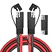 Goupchn SAE Extension Cable 10AWG 1ft Quick Disconnect Wire Harness with SAE Polarity Reverse Adapter for Automotive Solar Panel Motorcycle Cars Tractor - Image 2
