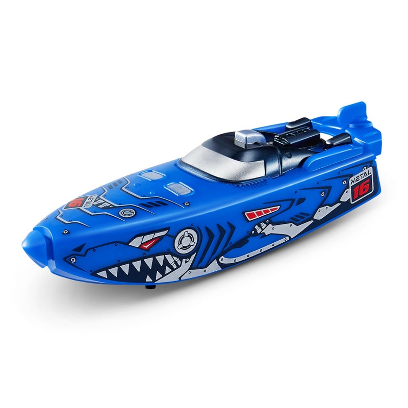 Robo Alive Robo Boats, Tiger Shark & Robo Shark Boat, 2 Pack, by ZURU Water Activated Boat Toy, (Amazon Exclusive) - Image 4