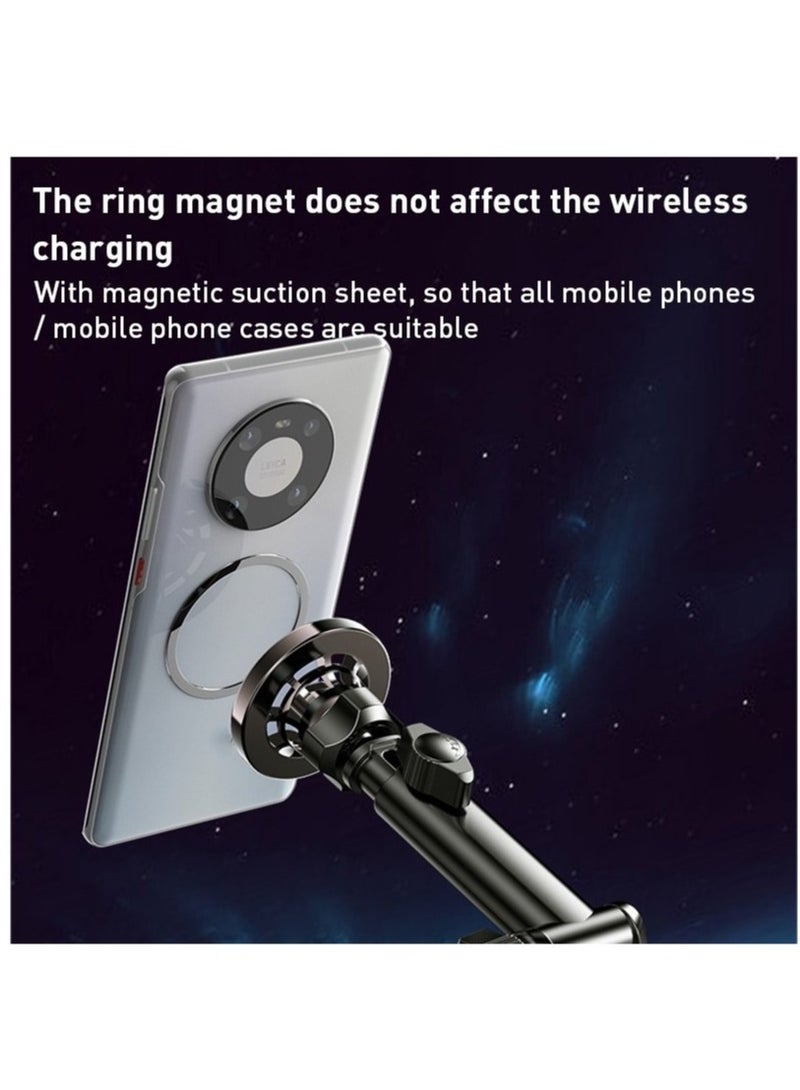 Yesido حامل الهاتف المغناطيسي 2 في 1 من ييسيدو C158 (أسود) - Image 5