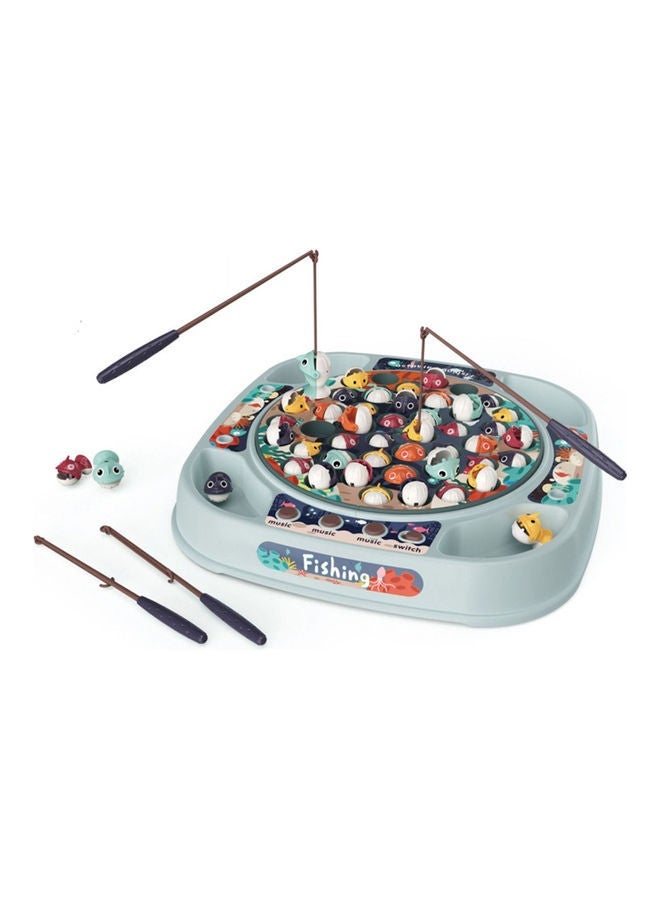NIBEMINENT Plastic Fishing Game Toy Set