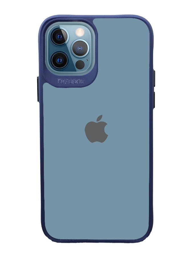 Theodor Protective Hybrid Case Cover For Apple Iphone 12 PRO 6.1 Blue - Image 1