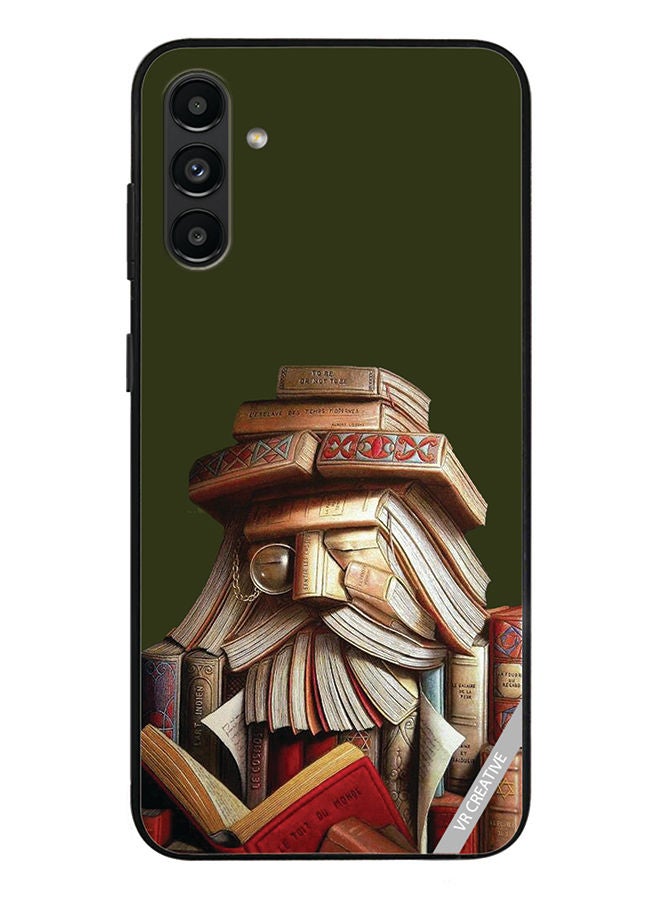 VR CREATIVE Protective Case Cover For Samsung Galaxy A13 5G Books Design Multicolour - Image 1