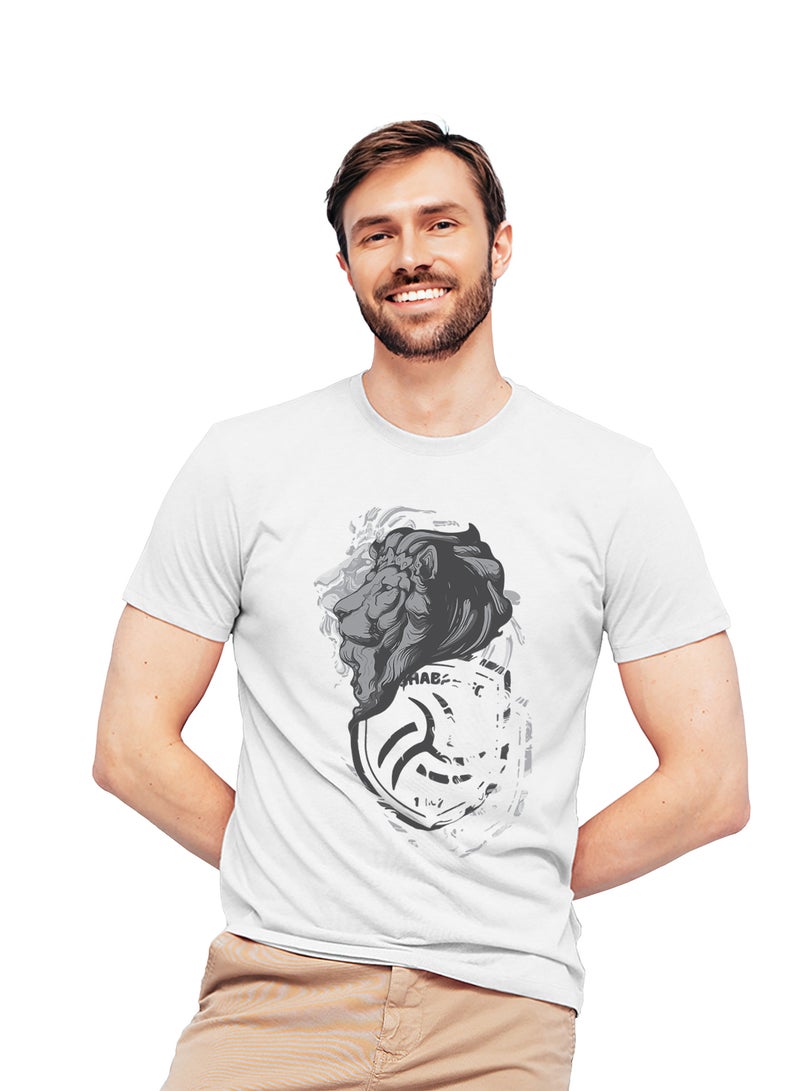 Fashion World Cotton T-shirt Printed with High-quality AlShabab Saudi Club‏ - Image 1