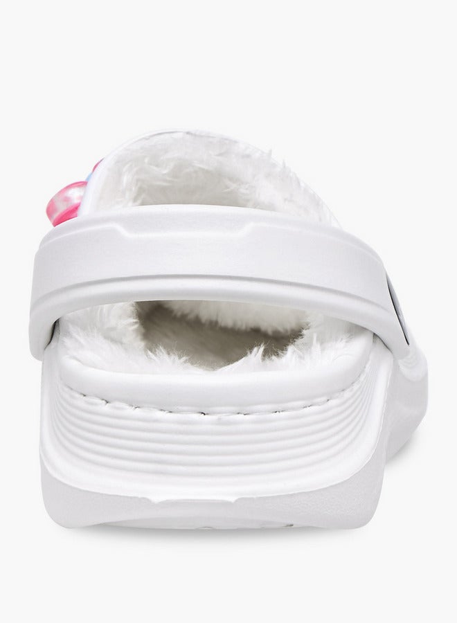 أكوا قباقيب مزينة بالزهور مع حزام خلفي - Image 5