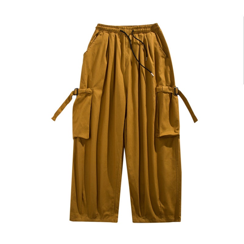 Casual Wide-Leg Trousers Black  - Image 3