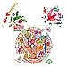 eeBoo 500 Piece Puzzle Positivity Jigsaw Puzzle for Adults Circular with 23 Diameter Made with Recycled Board VegetableBased Ink - Image 4