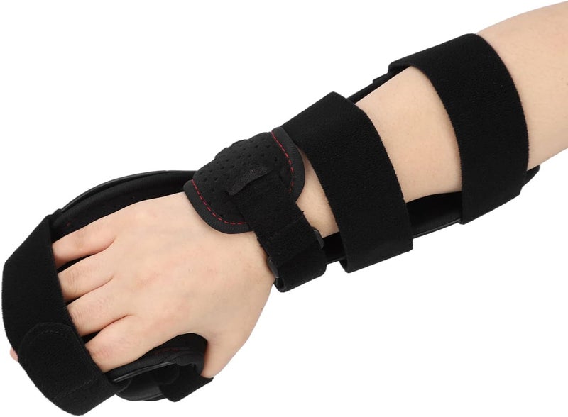 cheekyglo Stroke Hand Splint, Adjustment Removable Soft Hand Brace for Joint Sprains Tendonitis(Right Handed L 32x11cm) - Image 1