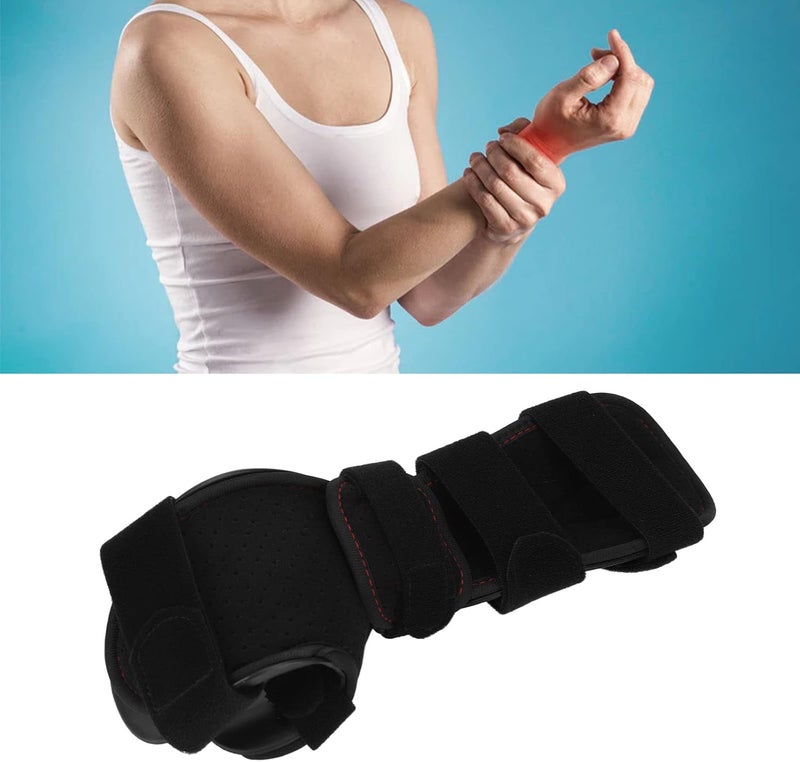 cheekyglo Stroke Hand Splint, Adjustment Removable Soft Hand Brace for Joint Sprains Tendonitis(Right Handed L 32x11cm) - Image 2