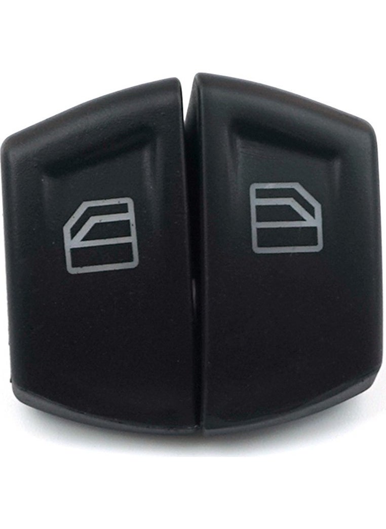 Bross Otomotiv Bross Automotive BDP81 Driver Front Window Switch Cover For Mercedes W639 Vito Sprinter 906 VW Crafter 807624374022 