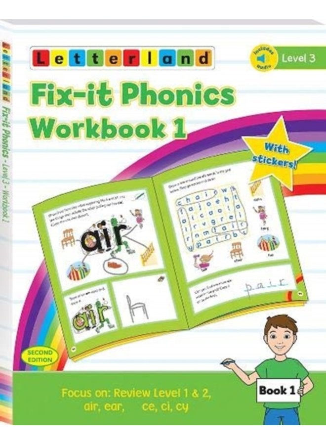 Fix it Phonics Level 3 Workbook 1 2nd Edition - Paperback