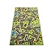 Angels Kids Rug Playmat 80 inches by 40 inches City Life Great for Playing with Cars and Toys Play Learn and Have Fun Safely Educational Road Traffic Play Mat for Bedroom Play Room Game Safe Area - Image 3