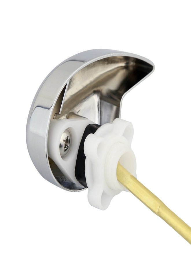 Owfeel Universal Toilet Tank Flush Lever - Deluxe Side Mount Brass Handle Replacement Fit Most Toilets - Image 4