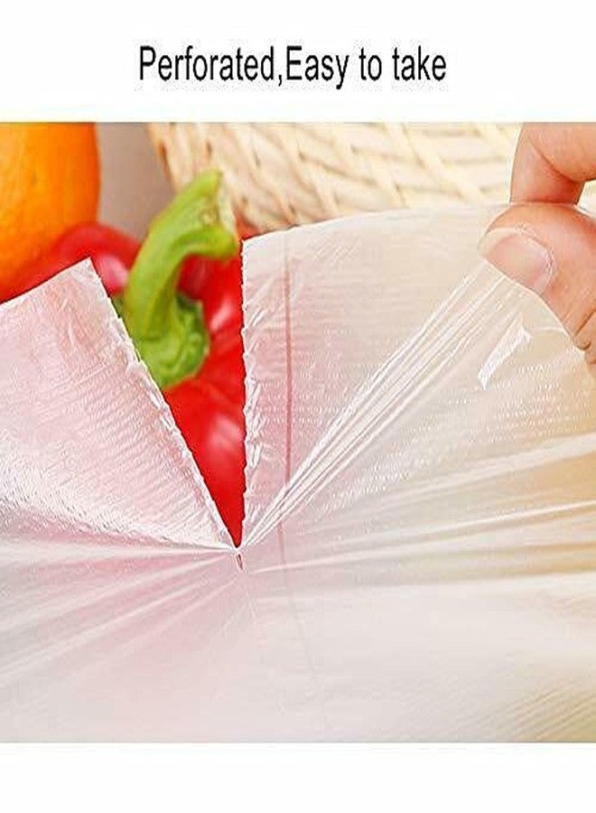 Immuson Food Storage Bag, 12 x 20 Plastic Produce Bag on a Roll, 2 Rolls Fruits, Vegetable, Bread, Food Storage Clear Bag, 350 Per Roll,700 Bags - Image 3