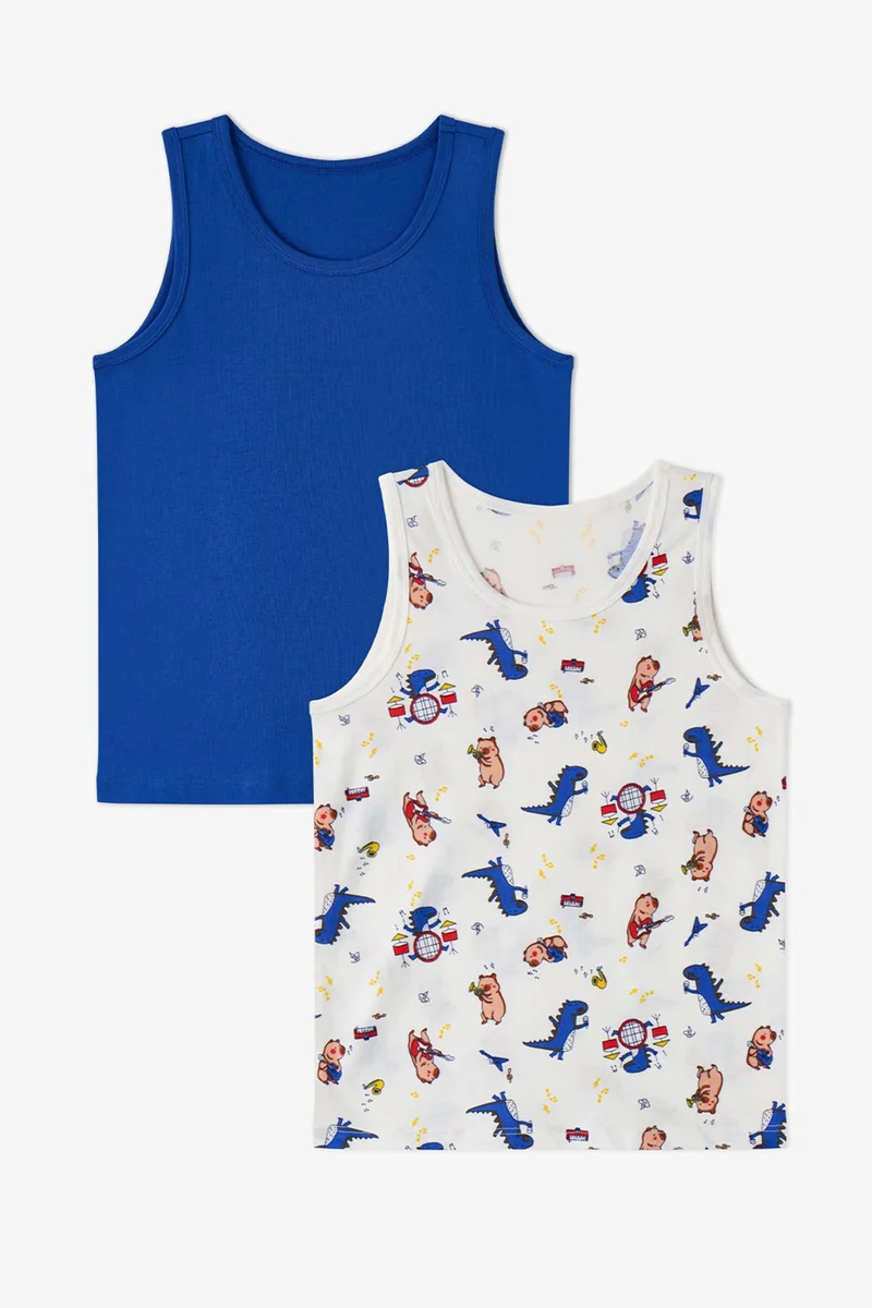Penti PENTI Boys' Music Lovers Cotton Tank Top