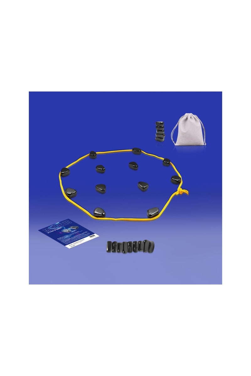 Magnetic Chess Set, Battle Chess with Magnetic Effect, Educational Chess Game, Lady's Game, Portable Chess Board Party Accessories for Family Reunions and Travel (String Model) - Image 3