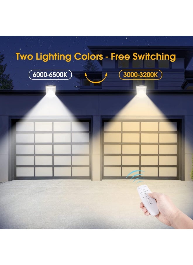 Generic Malitupy Solar Street Lights Outdoor, Cool White/Warm White Solar Street Light Dusk to Dawn/Motion Sensor, 1300LM IP65 Waterproof, Dimmable Remote Control Solar Street Light for Yard Path Driveway  - Image 5