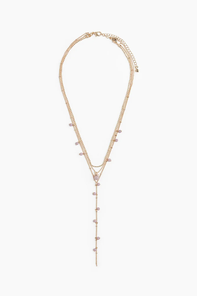 اتش اند ام قلادة بثلاثة خيوط