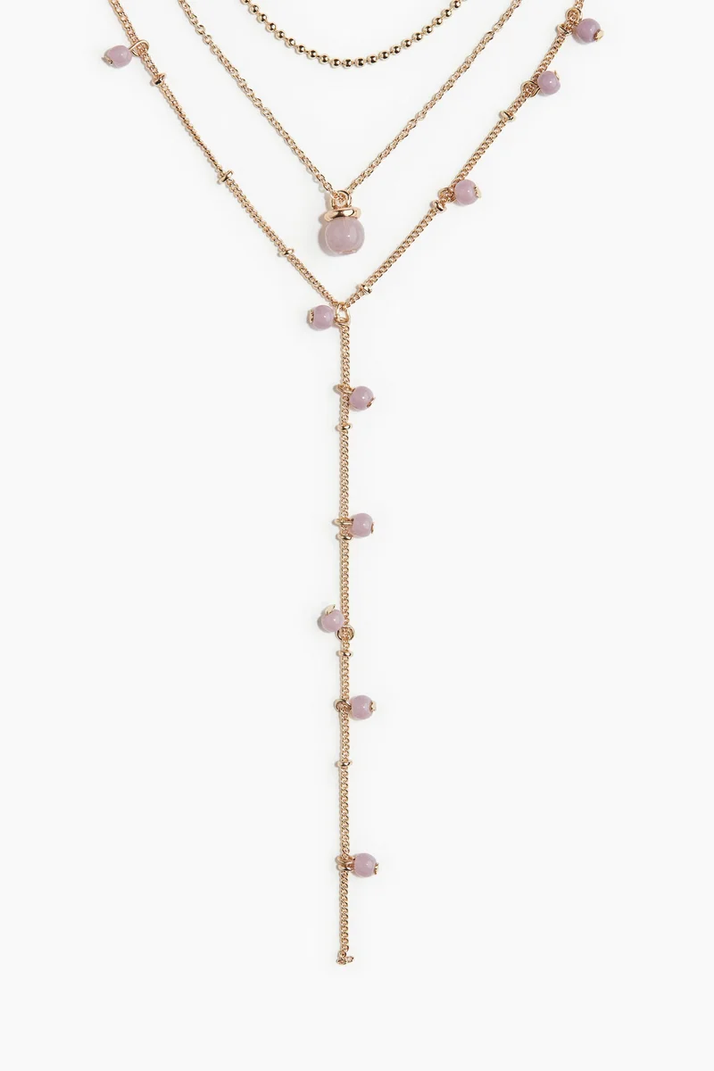 اتش اند ام قلادة بثلاثة خيوط