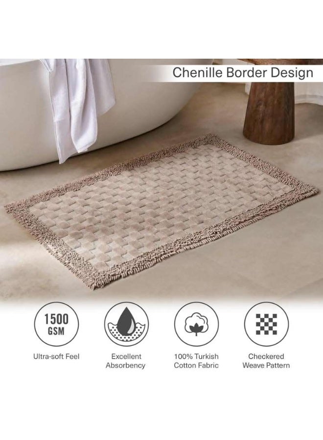 Pan Home حصيرة حمام بإطار متقلب 70x120 سم للمنزل - Image 4