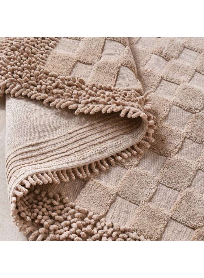 Pan Home حصيرة حمام بإطار متقلب 70x120 سم للمنزل - Image 2