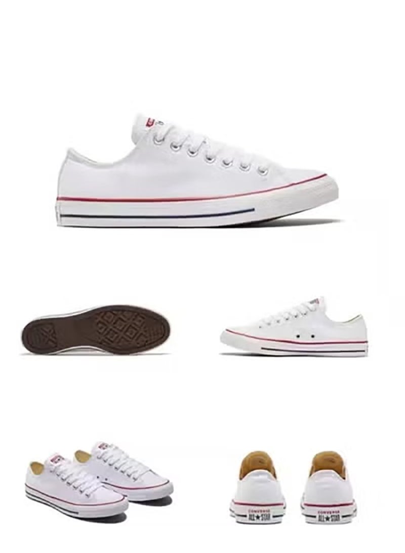Converse Classic White Low - Top Canvas Casual Shoes, Size 38 - Image 3