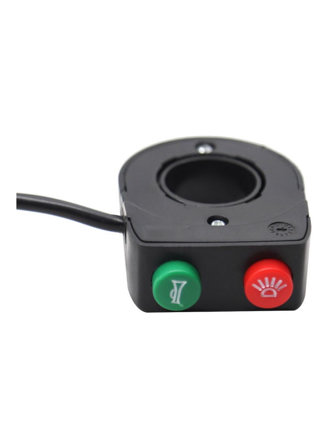 Loquat ABS Plastic Handlebar Horn Headlight Switch - Image 4