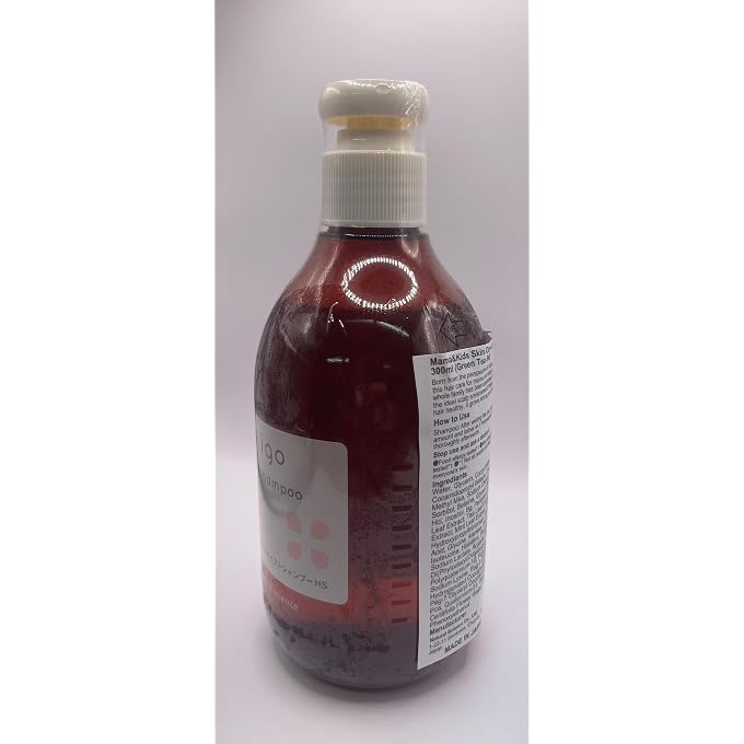 STRBOXONG MamaKids Skin Care Oligo Moist Hair Shampoo 300ml (Green Tea Set) - Image 3