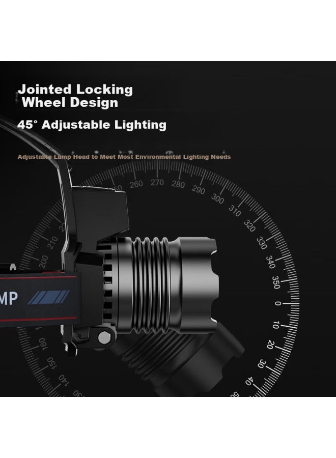 Tianhuo Rechargeable High-brightness Headlamp Waterproof Long-lasting Sensor Headlight For Fishing Military Night Use Outdoor - Image 4