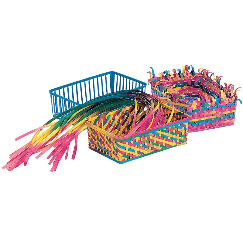 Roylco R16003 Weaving Baskets 25 Height 45 Width 65 Length Pack of 12