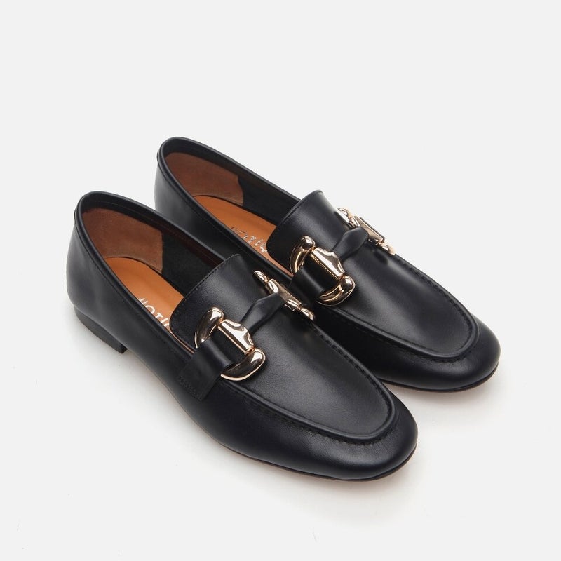 Hotiç 01AYH283290A100 GENUINE Leather Black Women's Loafer  - Image 5