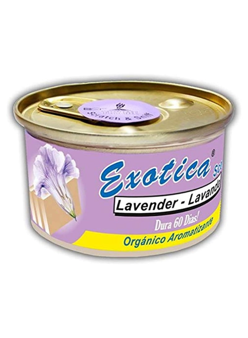 Organic Air Freshener Lasts 60 Days Lavender, Pack of 1