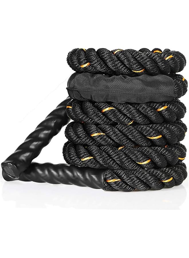 DAYONG Weighted Jump Rope-3M, Heavy Fitness Skiping Ropes For Adult, Strength Training Rope For Home Gym, Core Training, Endurance, Building Muscle And Aerobic. - Image 1