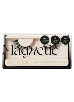 Velour Lashes Velour Magnetic Eyelashes Luxurious False Lashes Lightweight, Natural, Reusable Fake Lash Extensions Wear Up To 30 Times 100% Vegan, Soft And Comfortable, All Eye Shapes Opposites Attract  - Image 1