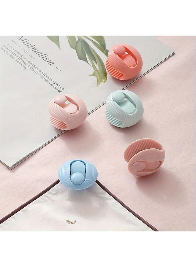 4pcs Needle Free Quilt Holders Anti Slip Invisible Buckle Clips Secure Bedding Polypropylene - Image 3