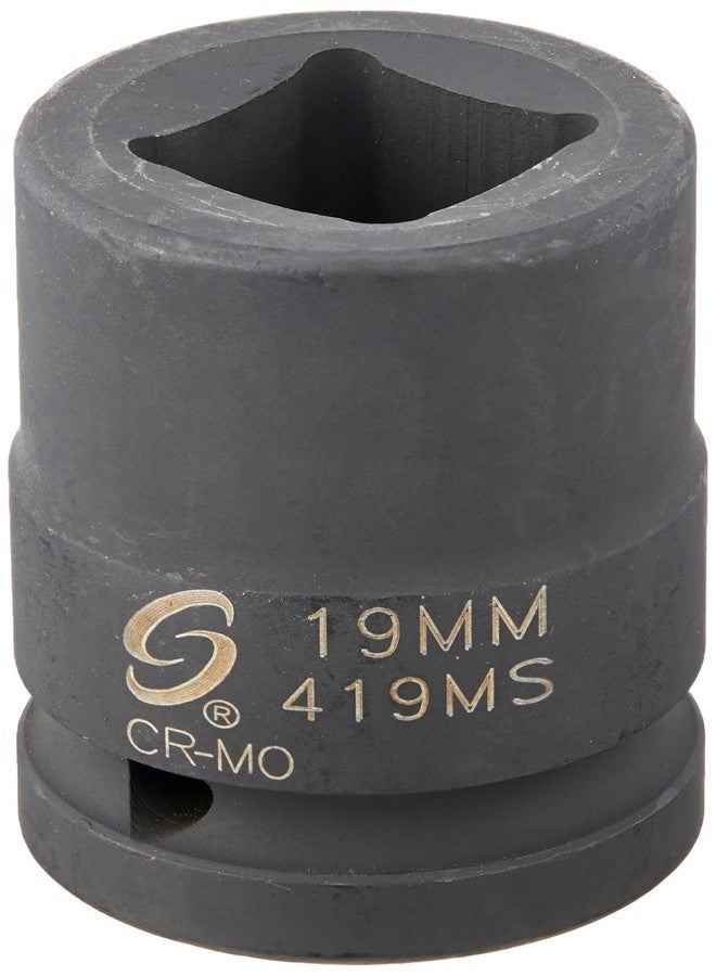 Sunex Tools مقبس صدمات مربع 19 مم من Sunex 419ms بقطر 3/4 بوصة - Image 1