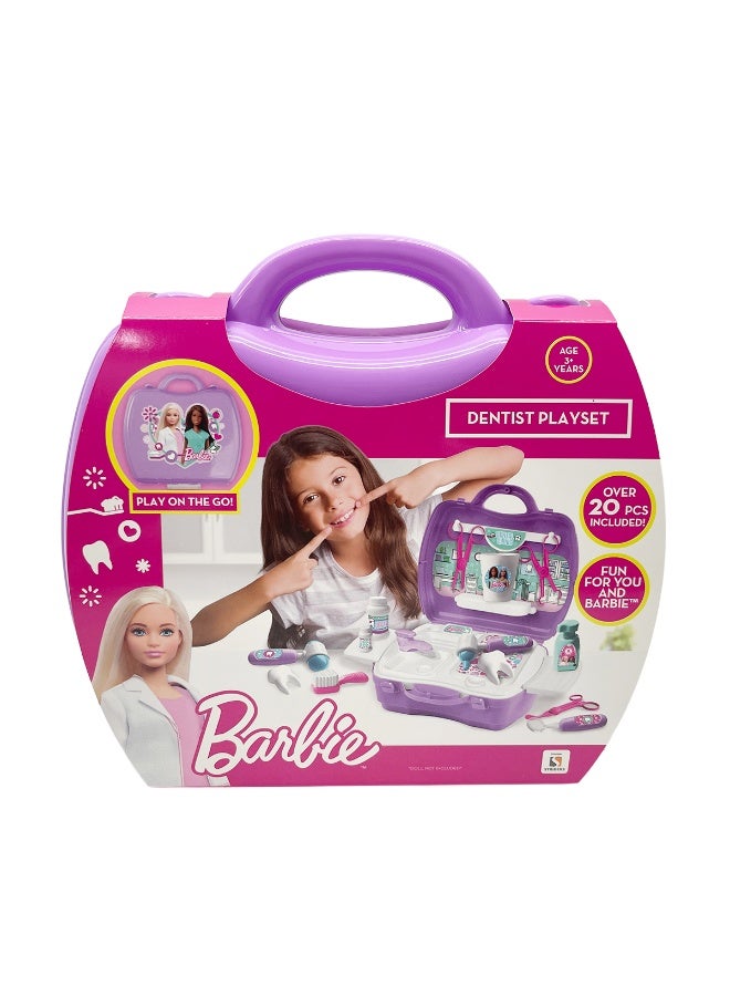 Barbie مجموعة ألعاب باربي طبيب الأسنان - Image 1