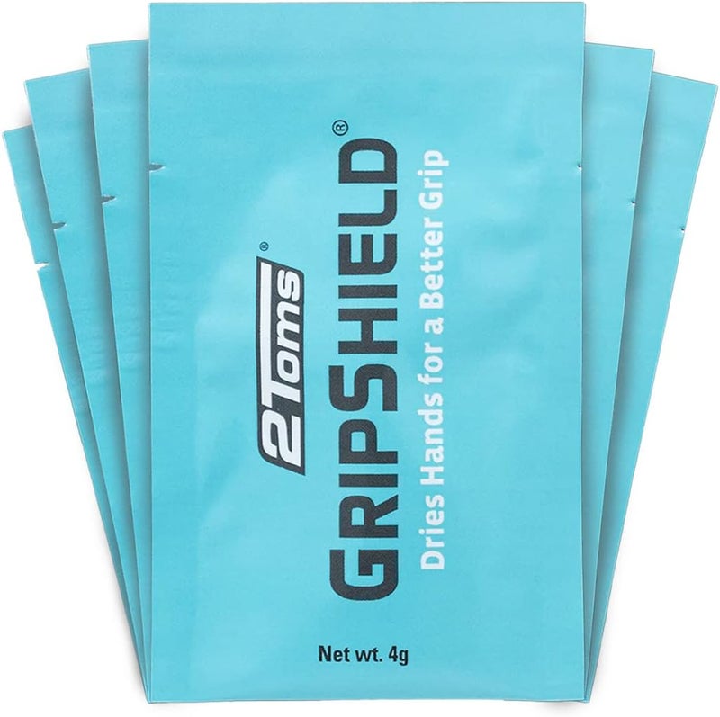2تومز 2 GripShield، معزز القبضة غير اللزج، قبضة جافة للتنس والجولف والرقص على العمود والألعاب، عبوات 6 قطع - Image 1