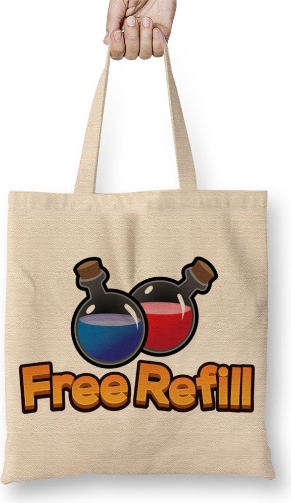 Baskı Dükkanı Print Shop Refil De Poçoes Cloth Bag Long Handle 