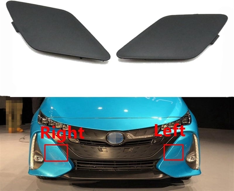 QASULER Car Front Bumper Tow Hook Eye Cap Cover for Toyota Prius Prime - Image 4