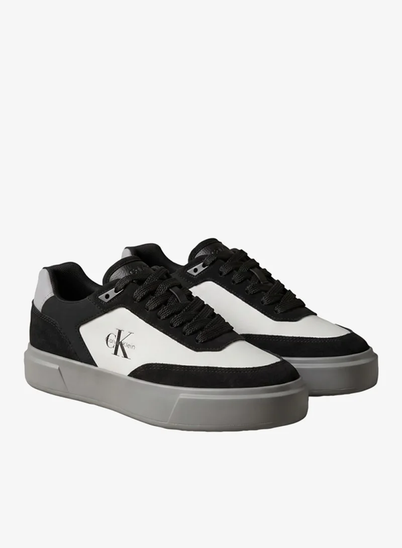 Calvin Klein  Suede and Leather Signature Trainers for Women | Best Price UAE